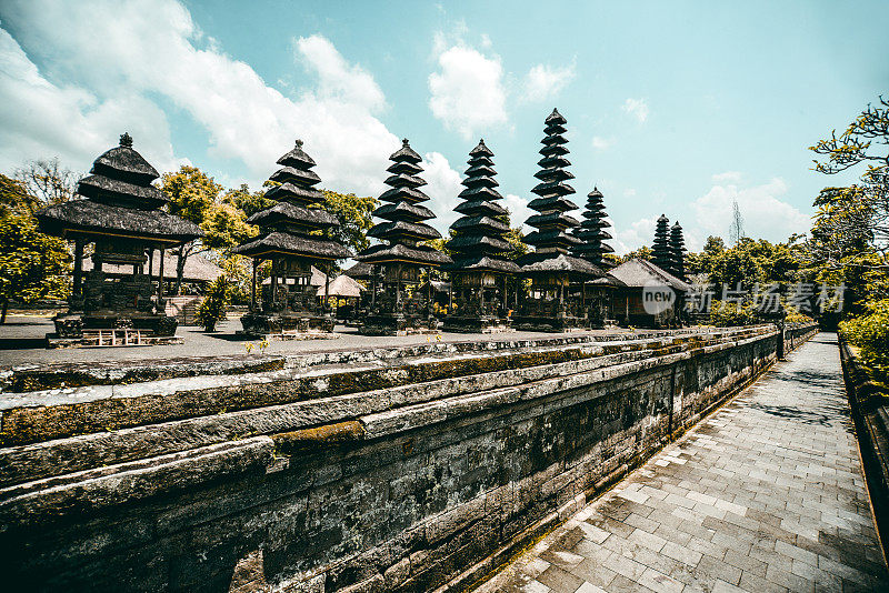 Taman Ayun-Royal Family Temple shrine在巴厘岛，印度尼西亚